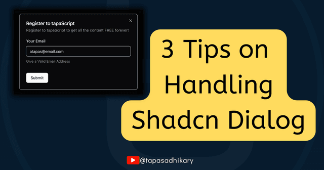 Effective Ways to Manage Shadcn Dialog Box: 3 Tips with Code