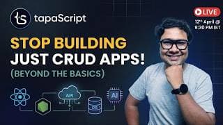 🔴 LIVE: Stop Building JUST CRUD Apps! (Full Stack Q&A)